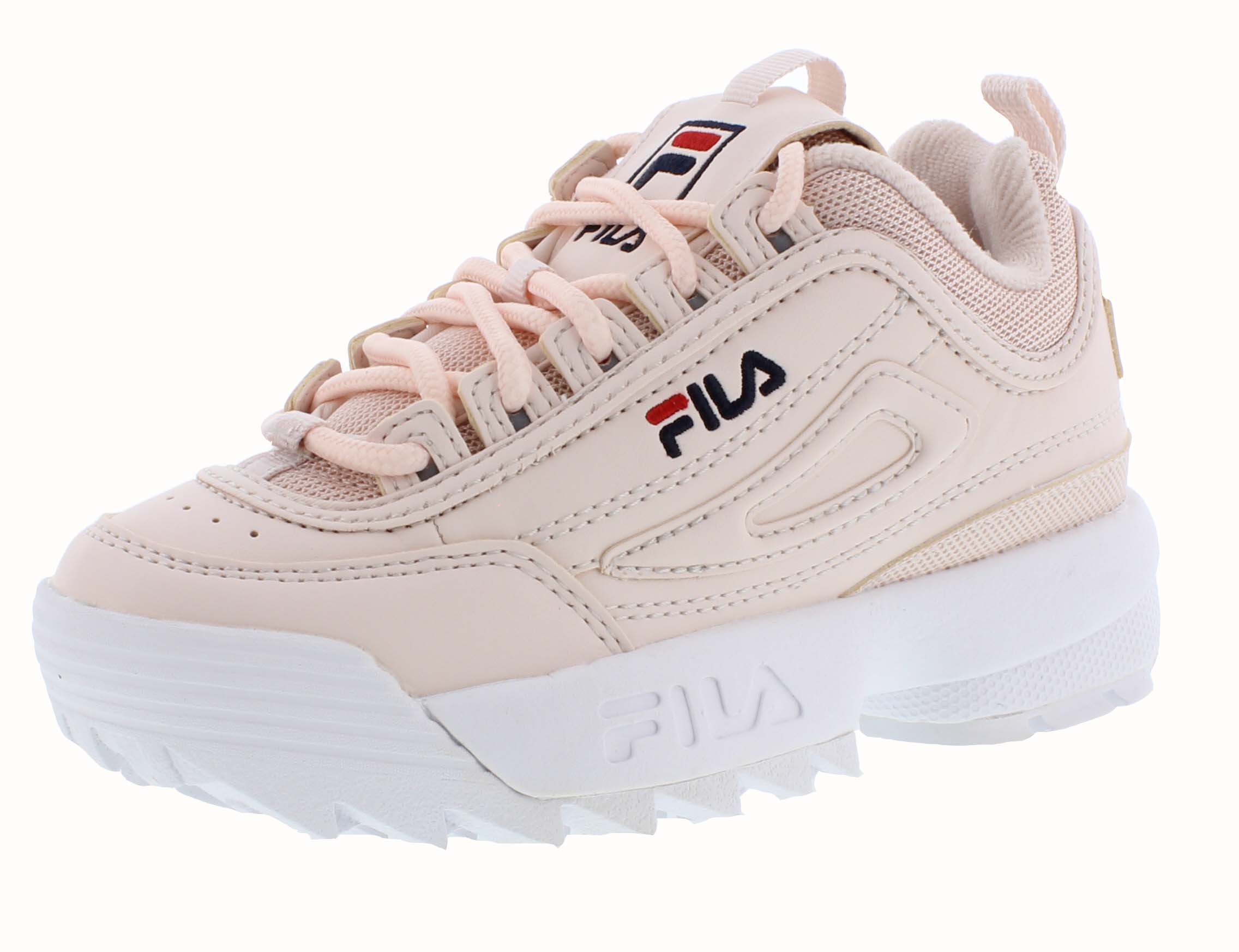 fila rose embroidery